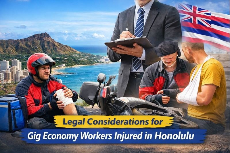 Gig Economy Workers Injured in Honolulu